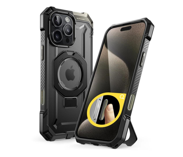 Supcase Ub Grip Mag Magsafe do iPhone 16 Pro Max Black - 1285293 - zdjęcie